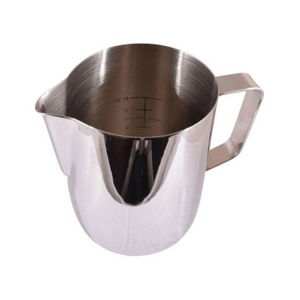 FOAMING JUG WITH ETCHED VOLUME MEASURES - The Coffee Machine Collective