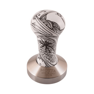 MOTTA TAMPER PLAIN BASE BLACK/WHITE 58MM - The Coffee Machine Collective