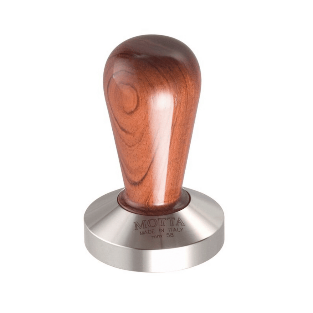 MOTTA COFFEE TAMPER WITH BUBINGA HANDLE 58MM - The Coffee Machine Collective