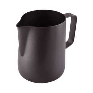 TEFLON FOAMING JUG - BLACK - The Coffee Machine Collective