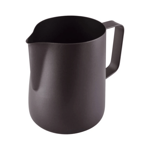 TEFLON FOAMING JUG - BLACK - The Coffee Machine Collective