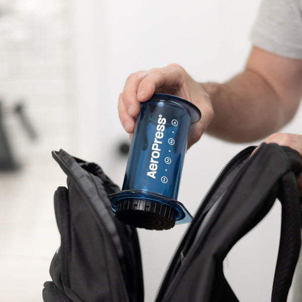 AEROPRESS CLEAR BLUE COFFEE MAKER - The Coffee Machine Collective
