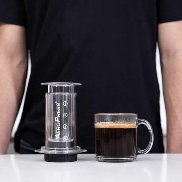 AEROPRESS CLEAR COFFEE MAKER - The Coffee Machine Collective