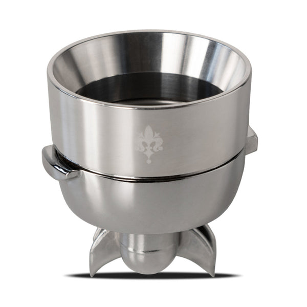 EUREKA MIGNON LIBRA DOSING FUNNEL - CHROME 58.3 / 57mm (Height 28mm) - The Coffee Machine Collective