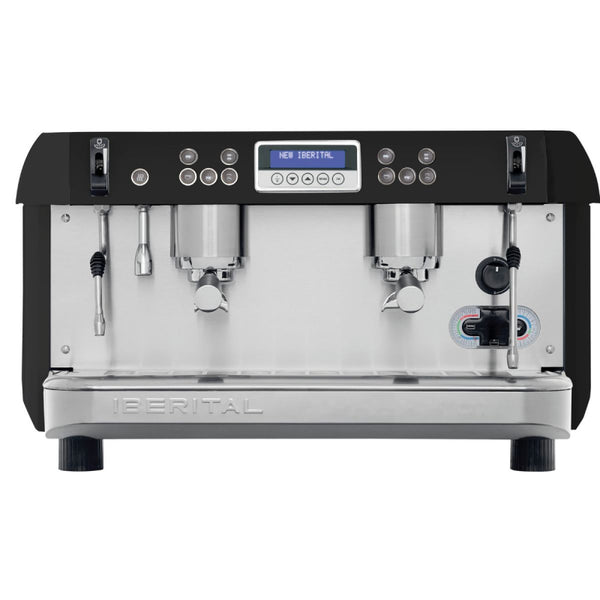 NEW IBERITAL PID 2-GRP 5000W - BLACK - The Coffee Machine Collective