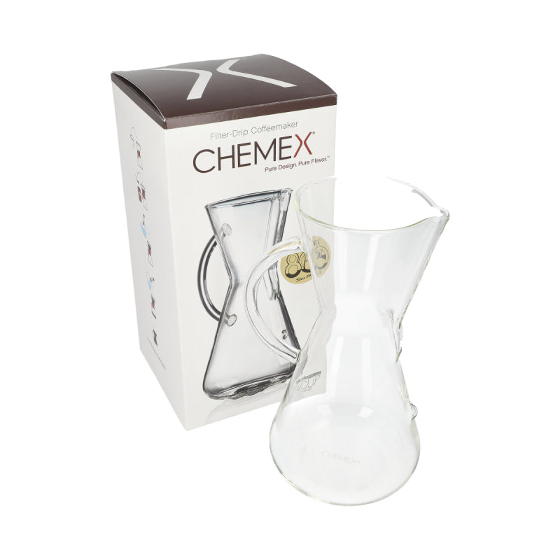 CHEMEX 3-CUP GLASS HANDLE - The Coffee Machine Collective