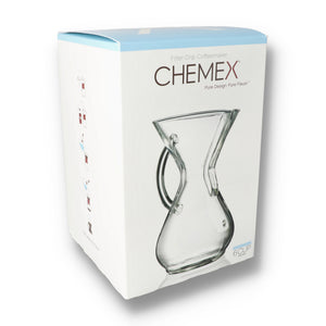CHEMEX 6-CUP GLASS HANDLE - The Coffee Machine Collective