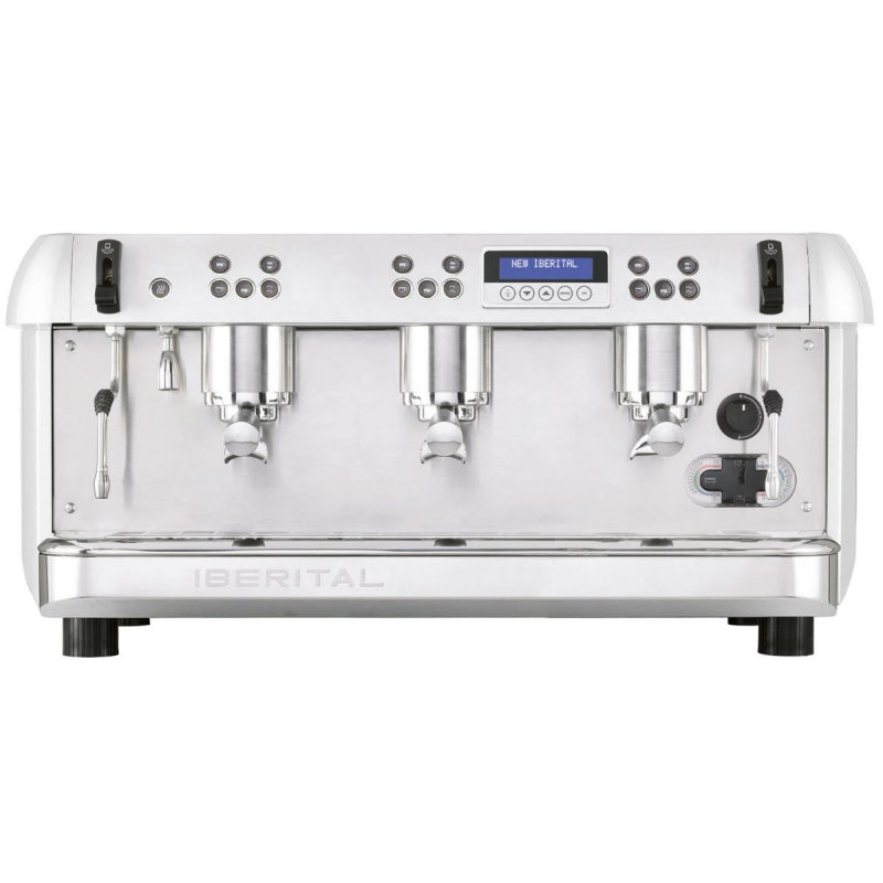 NEW IBERITAL PID 3-GRP 6000W - WHITE - The Coffee Machine Collective