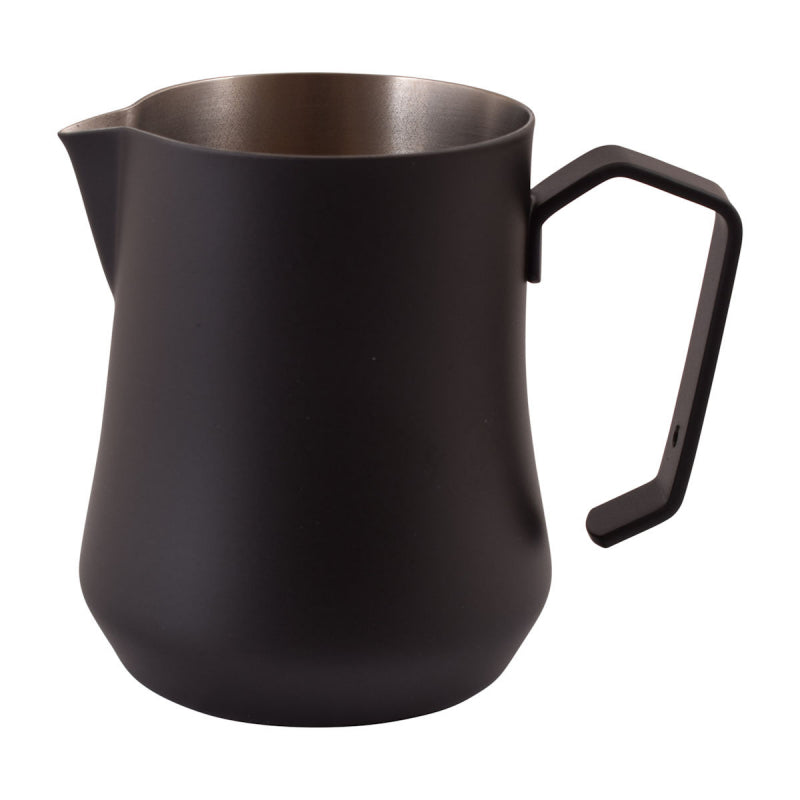 MOTTA TULIP MILK JUG 350ML - BLACK - The Coffee Machine Collective