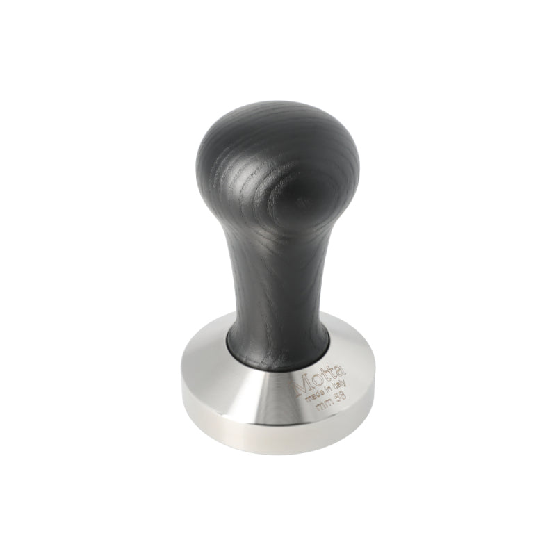 MOTTA WOODEN COFFEE TAMPER WITH BLACK HANDLE 58MM - The Coffee Machine Collective