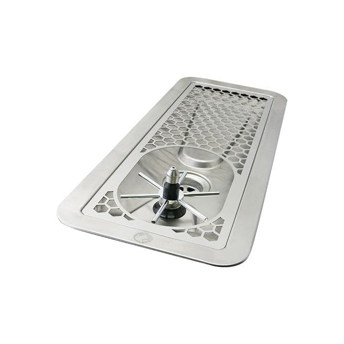 RHINO RECESSED PITCHER RINSER 600M WITH SPIN JET - The Coffee Machine Collective