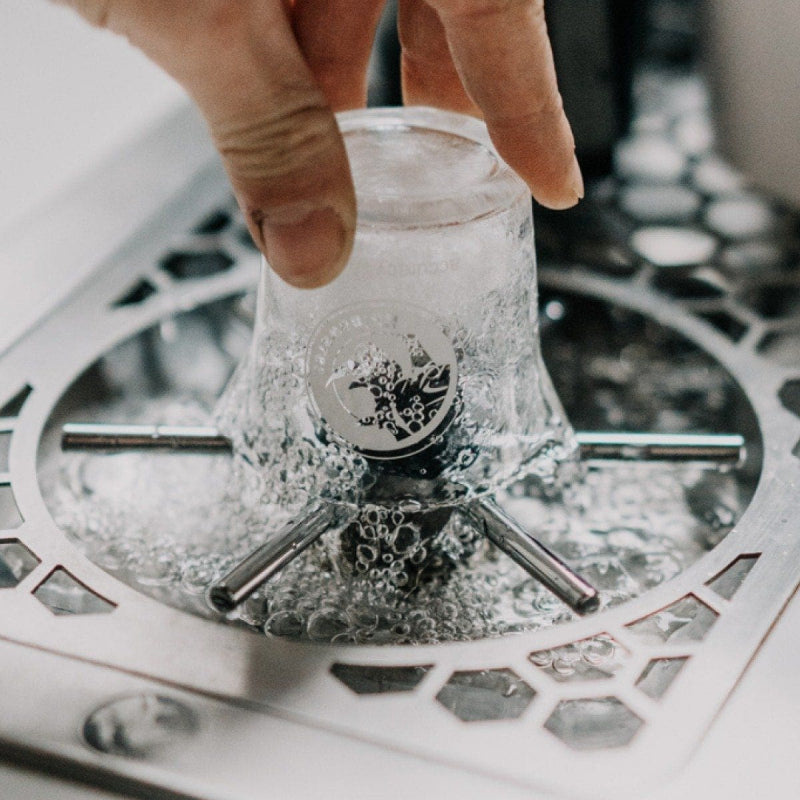 RHINO RECESSED PITCHER RINSER 600M WITH SPIN JET - The Coffee Machine Collective