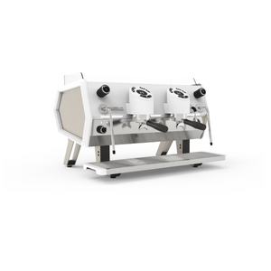 Sanremo D8 plus white/Champagne Espresso machine - The Coffee Machine Collective