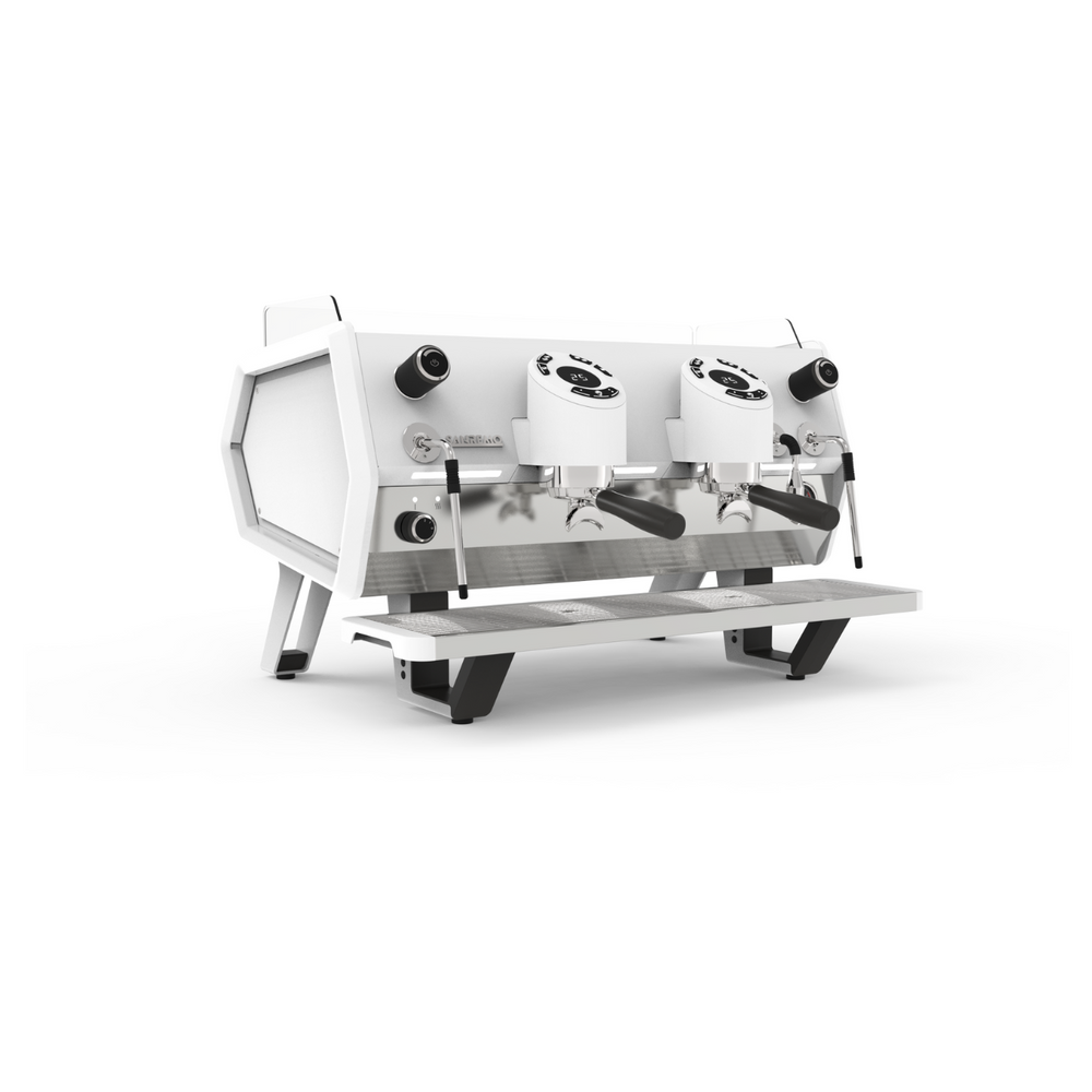 Sanremo D8 plus White Espresso machine - The Coffee Machine Collective