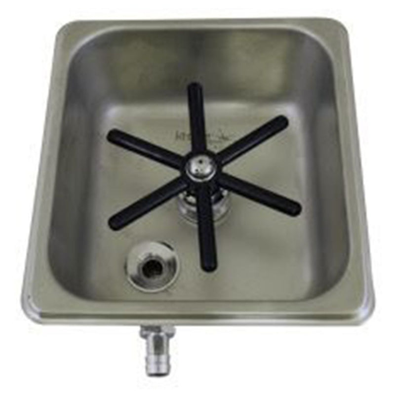 FLUSH MOUNT PITCHER RINSER/GLASS RINSER