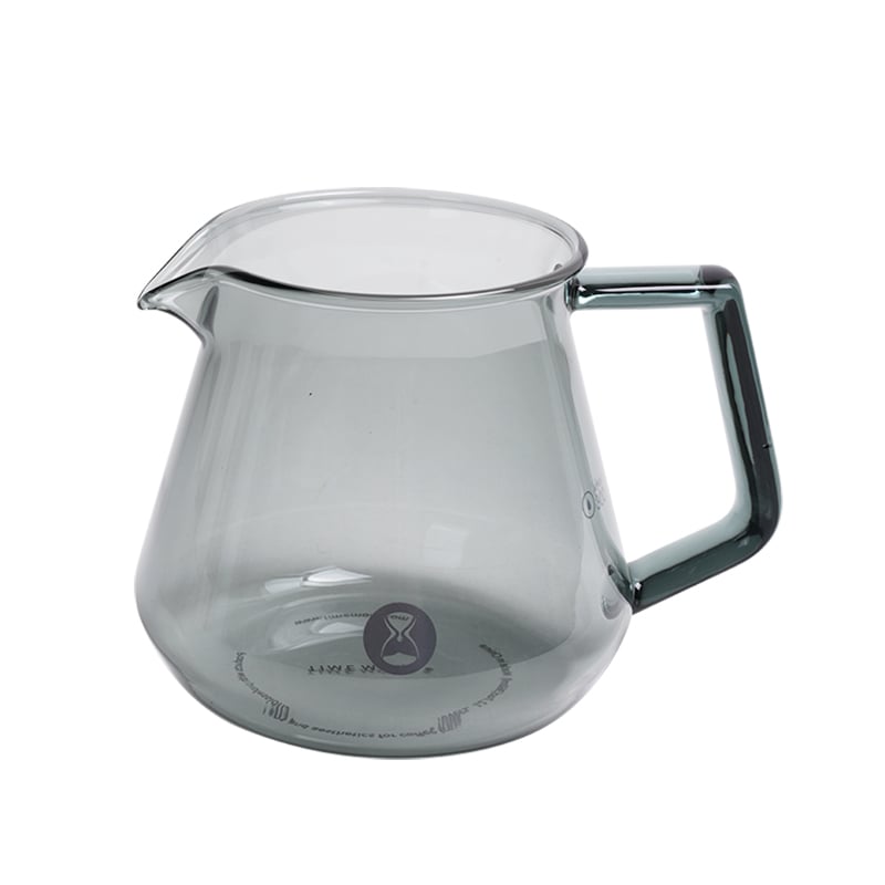 TIMEMORE COFFEE SERVER 360ML - TRANSPARENT BLACK - The Coffee Machine Collective