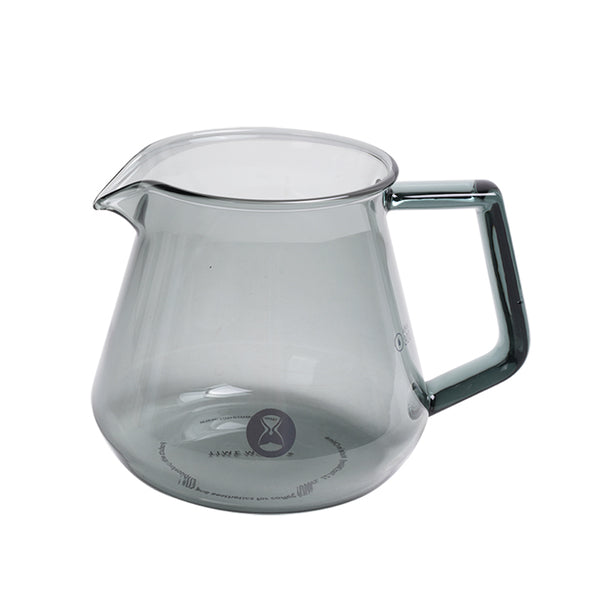 TIMEMORE COFFEE SERVER 600ML - TRANSPARENT BLACK - The Coffee Machine Collective