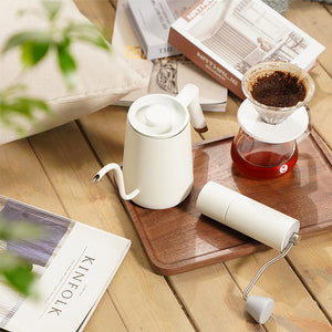 TIMEMORE FISH SMART ELECTRIC POUR OVER KETTLE - WHITE 600ML - The Coffee Machine Collective