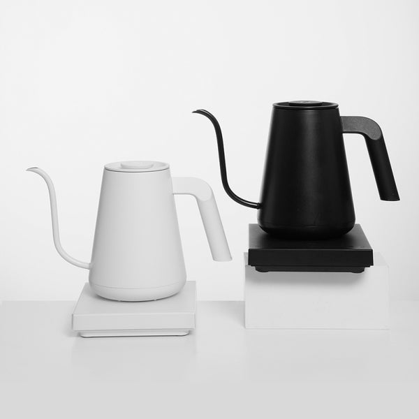 TIMEMORE FISH SMART PRO ELECTRIC POUR OVER KETTLE - WHITE 900ML - The Coffee Machine Collective