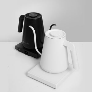 TIMEMORE FISH SMART PRO ELECTRIC POUR OVER KETTLE - WHITE 900ML - The Coffee Machine Collective