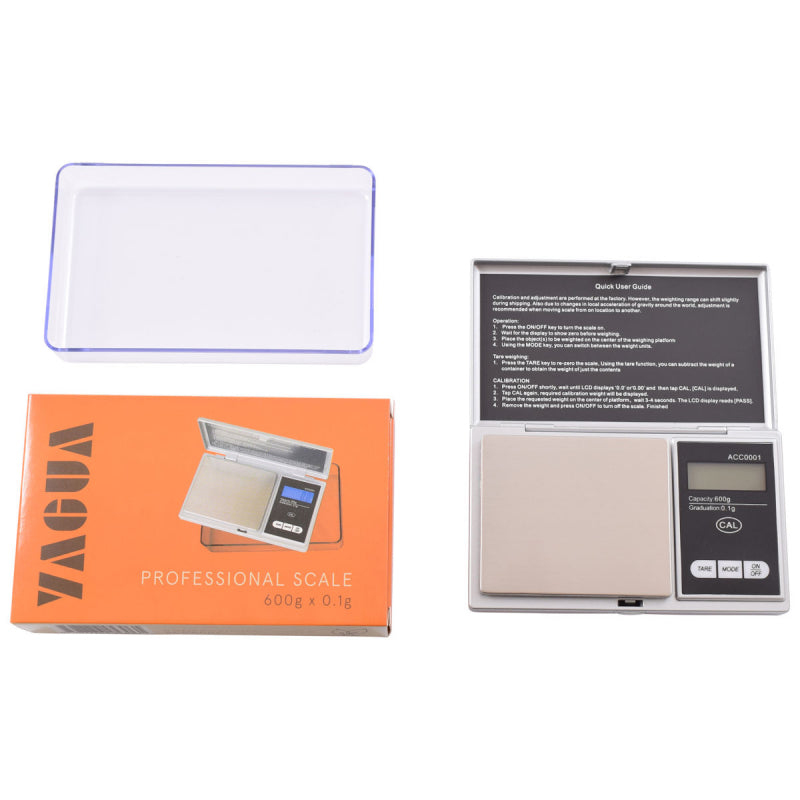 YAGUA SCALE 600 X 0.1G WITH EXTRA LARGE TRAY ACC0001 - The Coffee Machine Collective