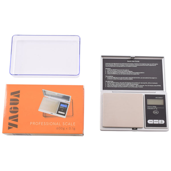 YAGUA SCALE 600 X 0.1G WITH EXTRA LARGE TRAY ACC0001 - The Coffee Machine Collective